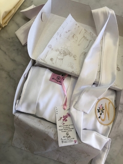 Imagen de Pack 4 Batas Kimonos De Novia - Ajuar De Bodas - Batas Novia Ajuar De Boda Pack Para La Novia Y Damas De Honor NEGRO
