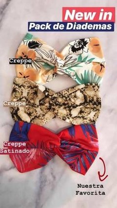 1 Vincha Estampada de Telas de excellente calidad - tienda online