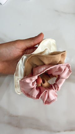 Pack de 3 Scrunchie Chuflines Moda Accesorios - OhMagnoliaKimonos