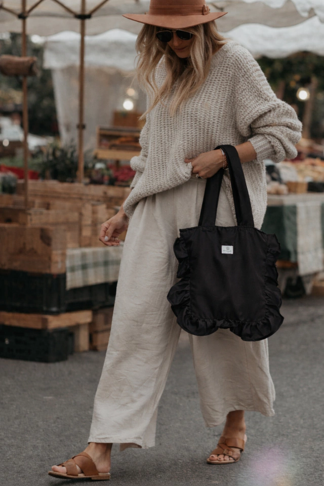 Tote Bag Cartera de compras o cartera de tela Ideal para llevar pequeñas cosas o ir de compras
