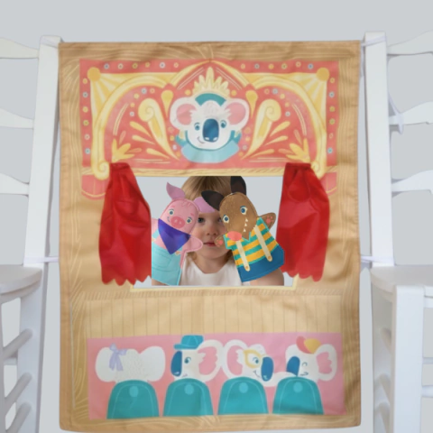 Teatro de títeres telón - comprar online