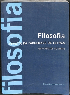 Livro Filosofia - Revista da Faculdade de Letras de Universidade do Porto