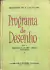 Livro Programa de Desenho 12ª Edição de Benjamin de A. Carvalho