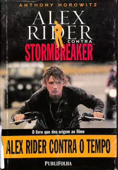 Livro Alex Rider Contra Stormbreaker de Anthony Horowitz