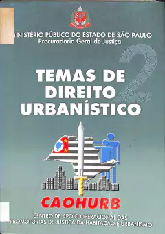 LIVRO TEMAS DE DIREITO URBANÍSTICO de VÁRIOS AUTORES
