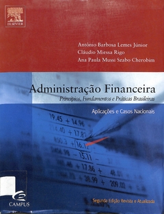 Livro Administração Financeira 2ª Edição de Antonio Barbosa Lemes Junior