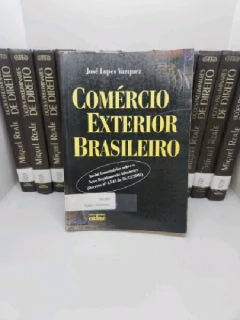 Livro Comércio exterior brasileiro 6ª Edição de José Lopes Vasquez