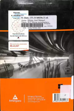 Livro PLT 811 - Novas Tecnologias e Mediação Pedagógica 21ª Edição de José Manuela Moran - comprar online