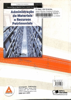 Livro PLT 222 - Administração de materiais e logística de Petrônio G. Martins - comprar online