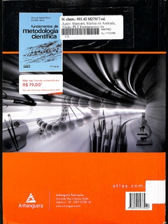 Livro PLT 571 - Fundamentos de Metodologia Científica 7ª Edição de Eva Maria Lakatos - comprar online