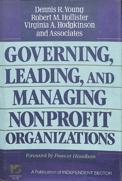 Livro Governing, Leading, and Managing Nonprofit Organizations de Dennis R. Young; Robert M. Hollister; Virginia A. Hodg