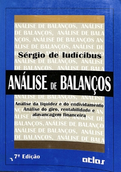 LIVRO ANALISA DE BALANÇOS 7ª EDIÇÃO de SÉRGIO DE IUDÍCIBUS