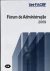 LIVRO FÓRUM DE ADMINISTRAÇÃO 2009 DE VÁRIOS AUTORES