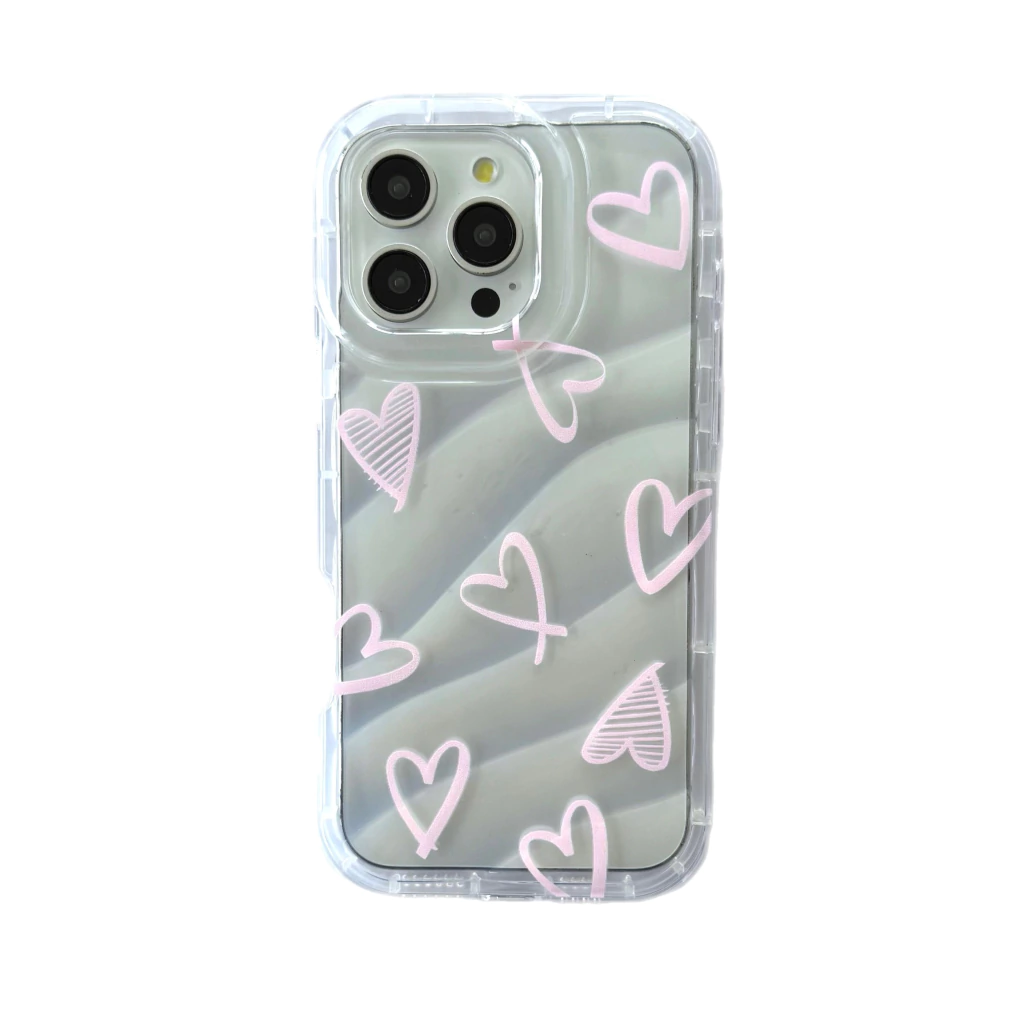 FUNDA PINK HEARTS