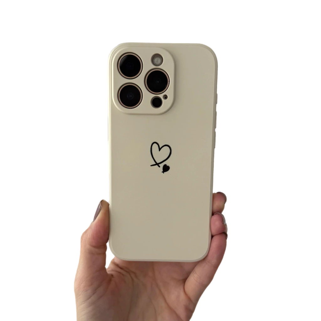 FUNDA WHITE 2 CORAZONES