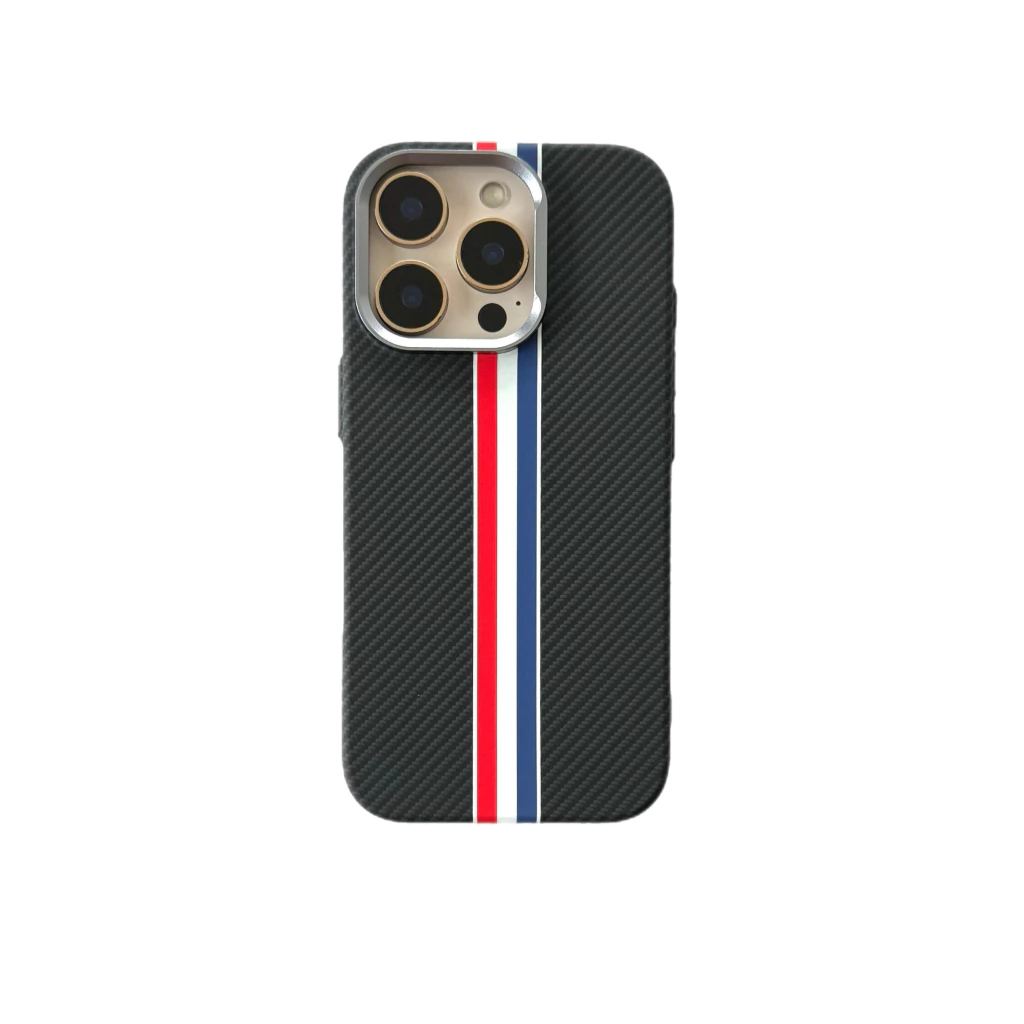 FUNDA FIBRA DE CARBONO FRANCE CON MAGSAFE