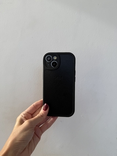 FUNDA NEGRA CON CUBRE CAMARAS PERSONALIZADA - tienda online