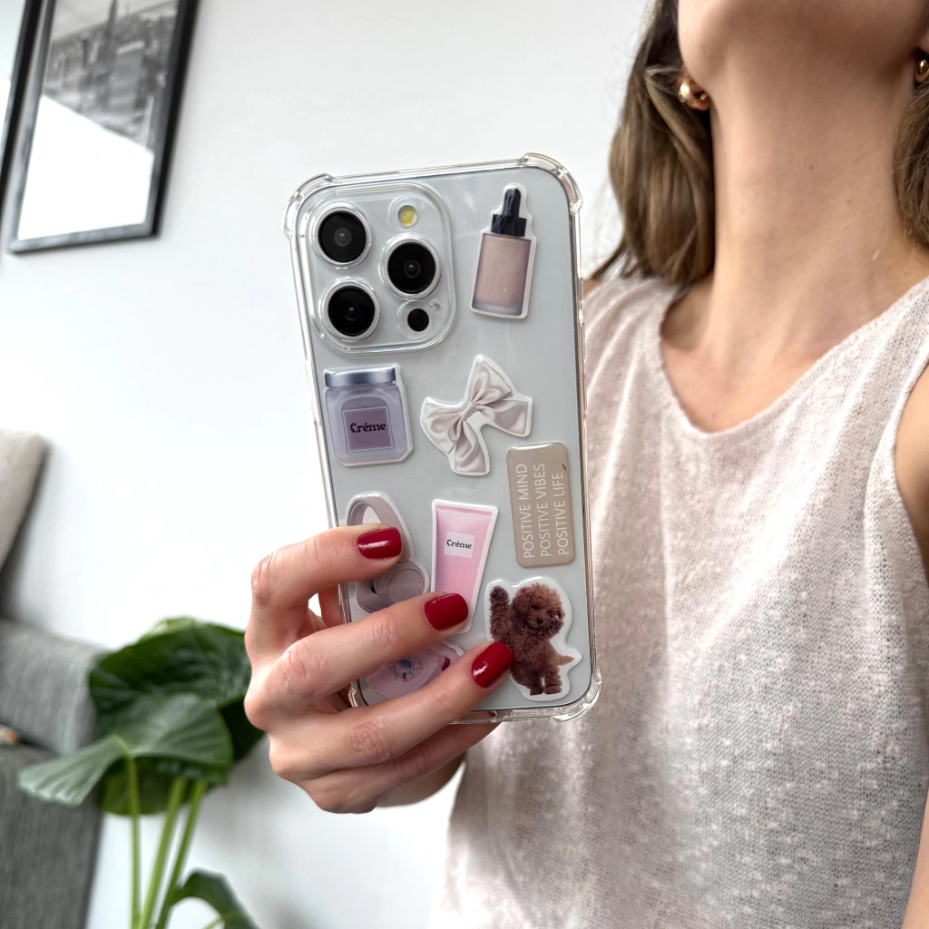 Funda GOSSIP STICKERS 3D CLEAR