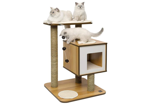Rascador Vesper Base Alto Premium Para Gatos - comprar online