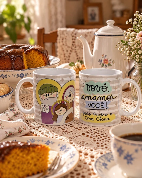 CANECA VOVÔ - PERSONALIZADA