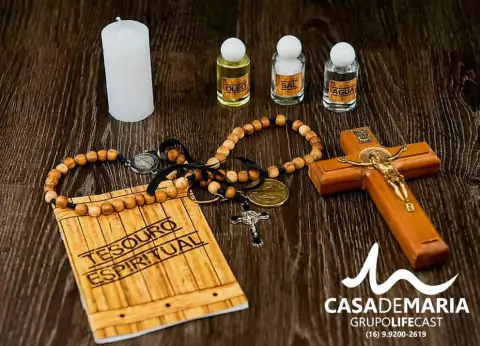 Kit Essencial Casa de Maria - (sacramentais essenciais)