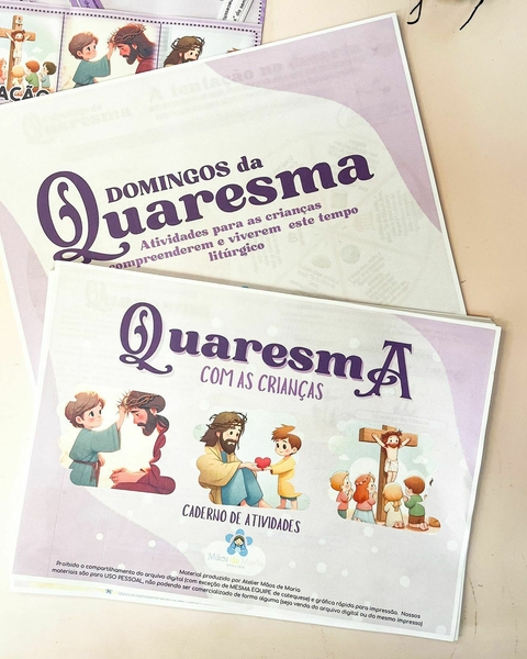 CADERNO ATIVIDADES QUARESMA - AVULSO 2025 - comprar online
