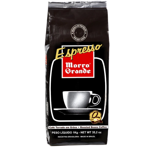 Café Morro Grande - Espresso Gourmet - Grãos - 1Kg