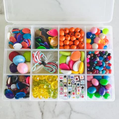 kit para hacer bijouterie y accesorios de moda en internet