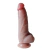 Dildo Super Realístico em Silicone Líquido Dupla Camada - 20x4,8cm