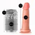 Pênis Com Ventosa Cupping Dildo 16x4cm Cor Bege - comprar online