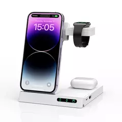 Cargador Inalámbrico 6 en 1 - Blanco
