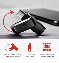 Pen Drive Dual 64GB 3.0 en internet