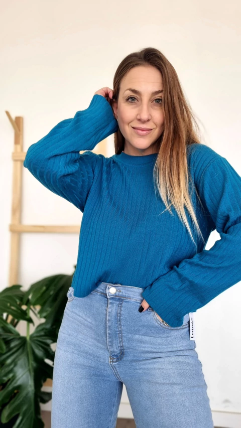 Sweater Anastasia Petroleo - comprar online