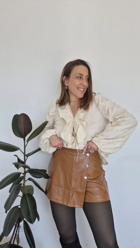 Blusa Chic Beige