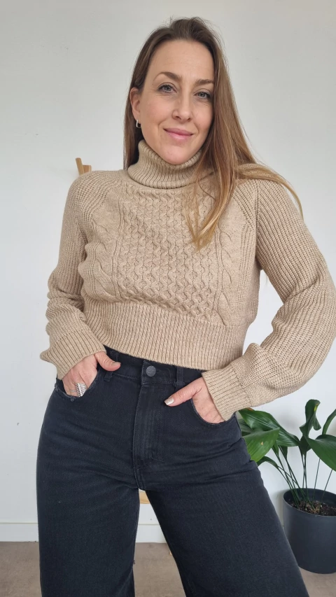 Polera Angelina Beige - comprar online