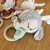 Imagen de Mordillo madera e hilo crochet Animales