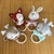 Mordillo madera e hilo crochet Animales - comprar online