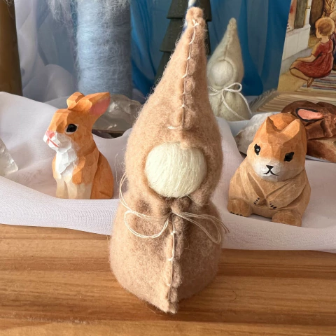 Enanito Duende Gnomo de vellón - comprar online