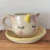 Taza Unicorio con plato - Muñecas Arcoiris