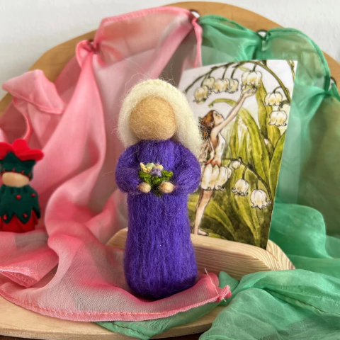 Figura Doncella de Primavera - Muñecas Arcoiris