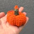 Calabaza Halloween colgante crochet tejida en internet