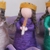 FIGURA NIÑA CUMPLEAÑERA DE VELLÓN - Muñecas Arcoiris