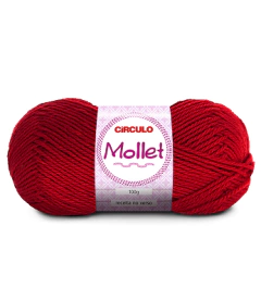 Lã Mollet Circulo 40g Cartela A - comprar online