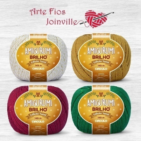 Amigurumi Brilho Círculo 149m