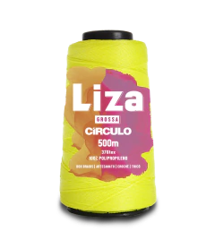 Fio Liza Grossa Circulo 500mt - Arte Fios Joinville