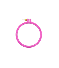 Bastidor de Plástico com Regulagem Círculo - Arte Fios Joinville