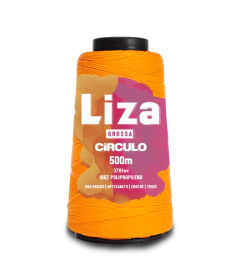Fio Liza Grossa Circulo 500mt - Arte Fios Joinville