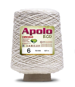 Barbante Apolo Eco Circulo N.06 600g - Arte Fios Joinville