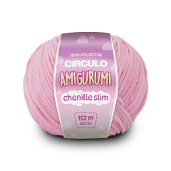 Imagem do Fio Amigurumi Chenille Slim Círculo 100g