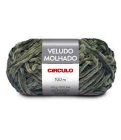 Fio Veludo Molhado Circulo 100g - Arte Fios Joinville